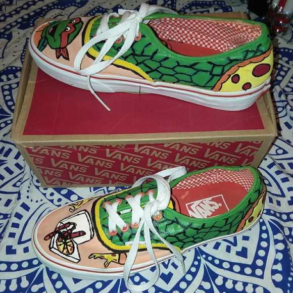 turtle vans shoes